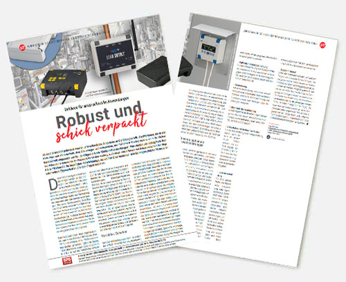 SPS Magazin 6-2023: Gehäuse für anspruchsvolle Anwendungen - robust und schick verpackt