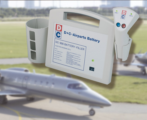 Batterie-Füllgerät für Flugzeuge, D+C Airparts Battery