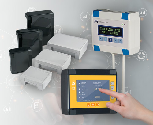 Die robuste SOLID-BOX – perfekt geeignet für elektronische Displays im industriellen Umfeld